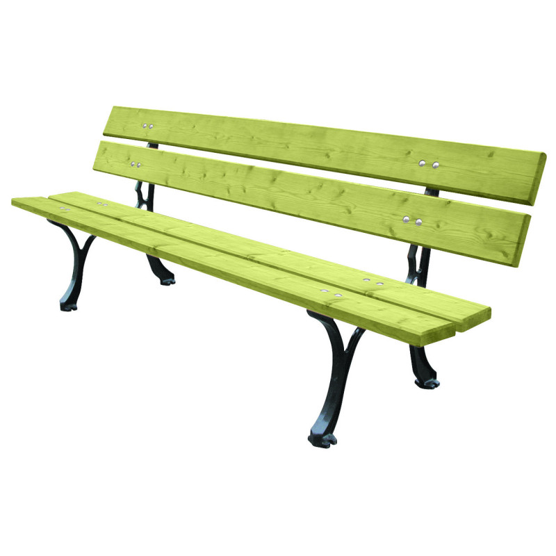 Banc urbain en bois ST TOM
