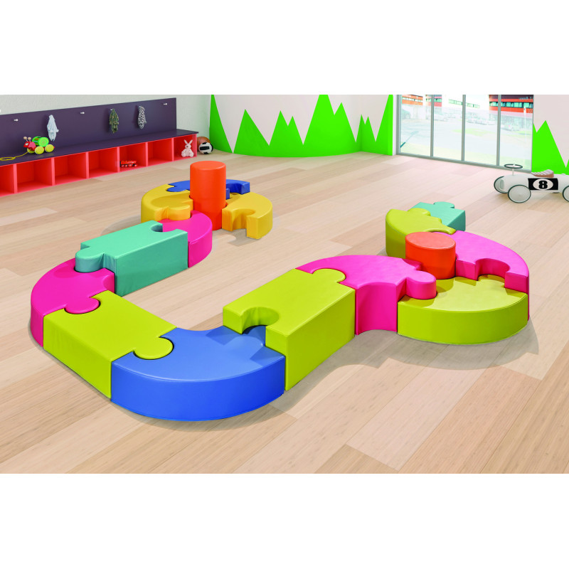 Parcours PUZZLE en mousse