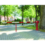 Barrière levante universelle à vérin