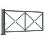 Barrière pivotante DECORATIVE