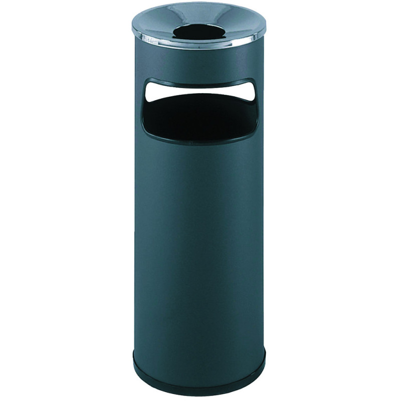 Option corbeille cendrier pour abri OLERON