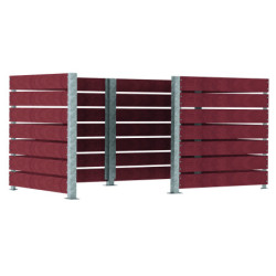 Poteaux peints sur galva, nous  consulter