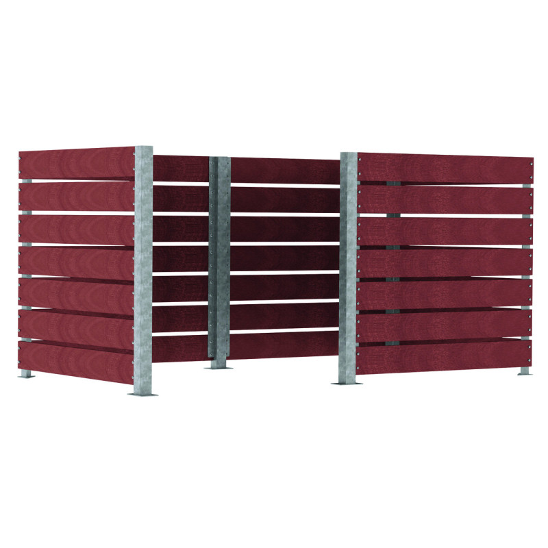 Poteaux peints sur galva, nous  consulter