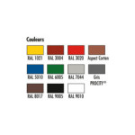 Corbeille publique tri seléctif SORGHO