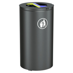 Corbeille acier extérieur CLOCHE