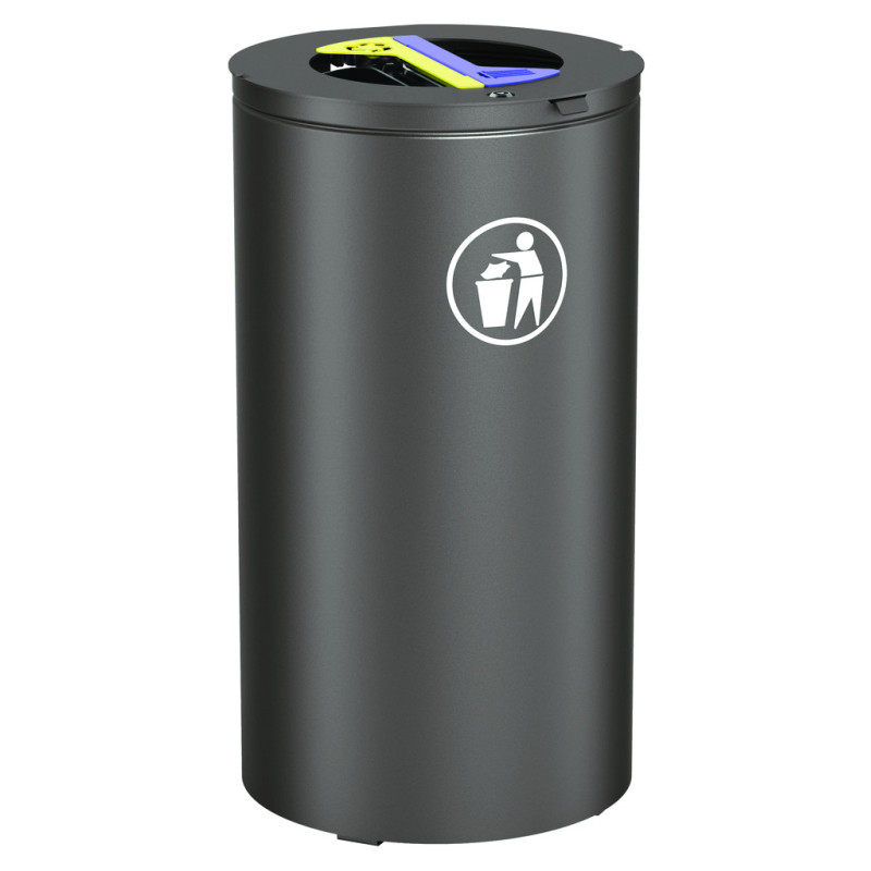 Corbeille acier extérieur CLOCHE