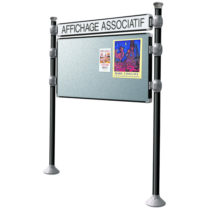 Option Texte sur bandeau "Affichage associatif" pour Panneau d'affichage