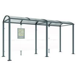 Station-bus sans bardage