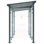 Abri fumeur extérieur MILONE