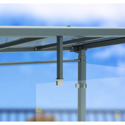 Abri fumeur extérieur MILONE