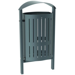 Corbeille urbaine acier ALISE