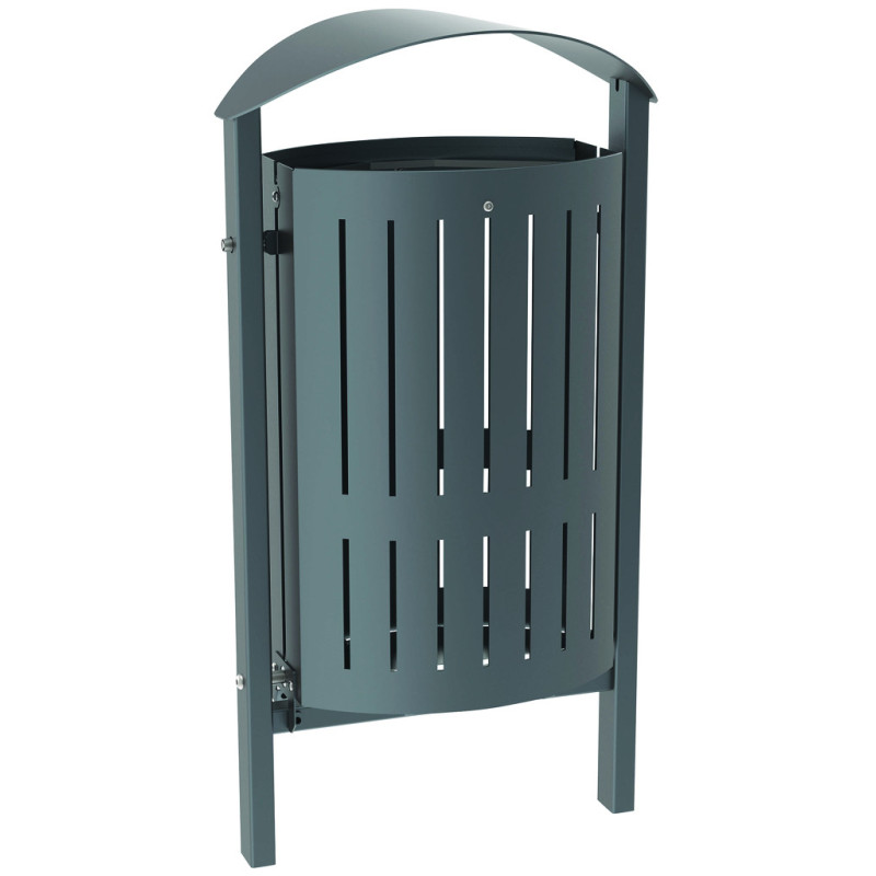 Corbeille urbaine acier ALISE