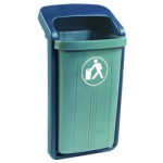 Corbeille urbaine plastique PELLEA