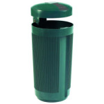 Corbeille de ville polyéthylène SEQUOIA