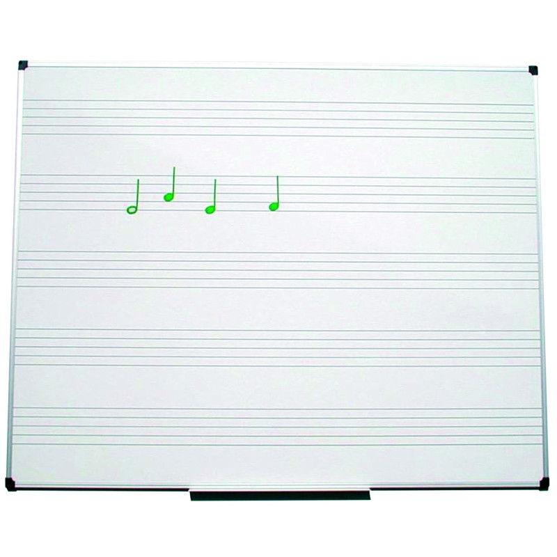 Tableau à portées musicales