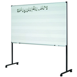 Tableau à portées musicales