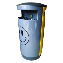 Corbeille de tri extérieure SMILEY 2 FLUX