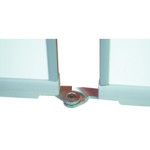 Charnières compas permettant de monter les volets en porte à faux