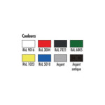 Combiné cendrier corbeille ARMOISE