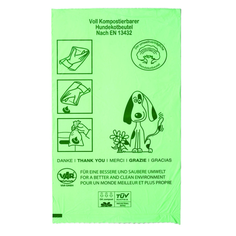 Sac à déjection canine CANISAC biocompostable