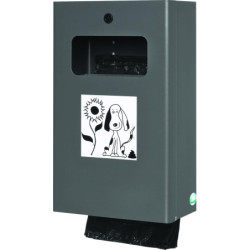 Option sac à déjection canine noir