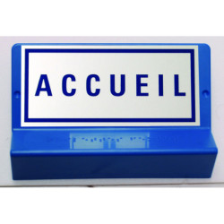 Signalétique braille