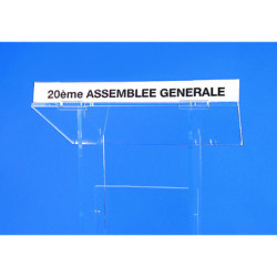 Option pupitre conférence PRESTIGE