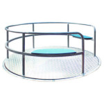 Tourniquet PMR CARROUSEL INOX