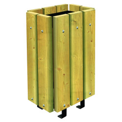 Offre Challenger : 3 bancs de parc ST URBAIN + 1 corbeille