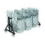 Offre : 30 chaises pliantes de collectivités BIFORA + 1 chariot