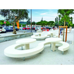 Table pique-nique béton TOJO