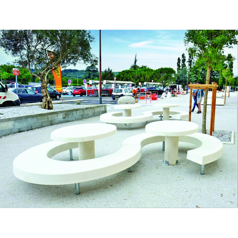 Table pique-nique béton TOJO