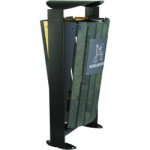 Poubelle de ville STAPELIA