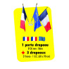 Lot pavoisement ECUSSON + DRAPEAUX