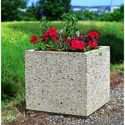 Jardinière urbaine en béton JARDIVERTE