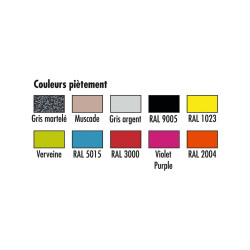 Table de travail stratifiée CANTATE