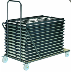 Offre Challenger : 10 tables pliantes BELLARDIE + 1 chariot