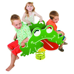 Jeu ressort 4 places enfants QUATRO GRENOUILLE