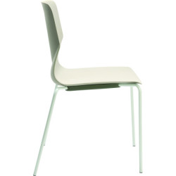 Chaise de collectivité empilable FUCHSIA