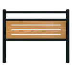 Longueur 150 cm, poteaux ronds