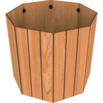 Jardinière urbaine JARDIFLORIM