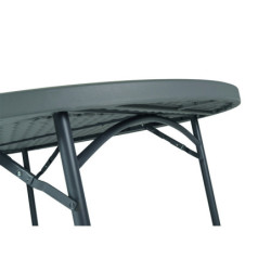 Table pliante polyéthylène ANTHRACITE