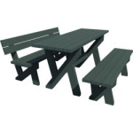Table pique nique aire de repos ESTEVA