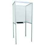 Isoloir de vote pliant