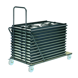 Offre Challenger : 10 tables de collectivité pliante VENDEE + 1 chariot