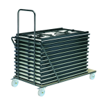 Offre Challenger : 10 tables de collectivité pliante VENDEE + 1 chariot