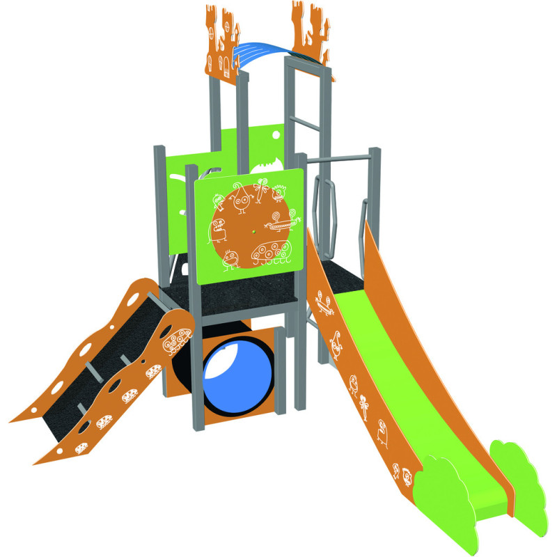 Structure jeux extérieure CACHE CACHE MONSTRE