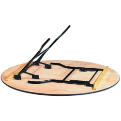 Table ronde MULTISERVICES pliante