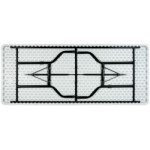Table POLYETHYLENE BLANC pliante
