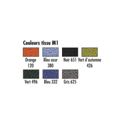 Chaise classée au feu TISSU VIOLETTE